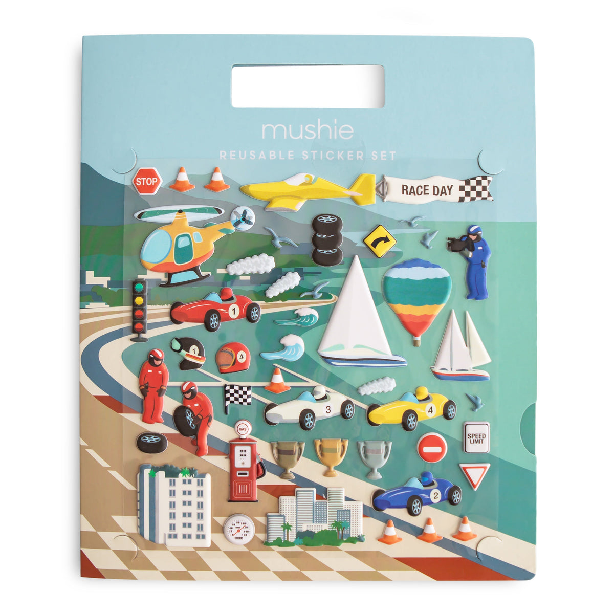 Reusable Sticker Set - The Baby Penguin