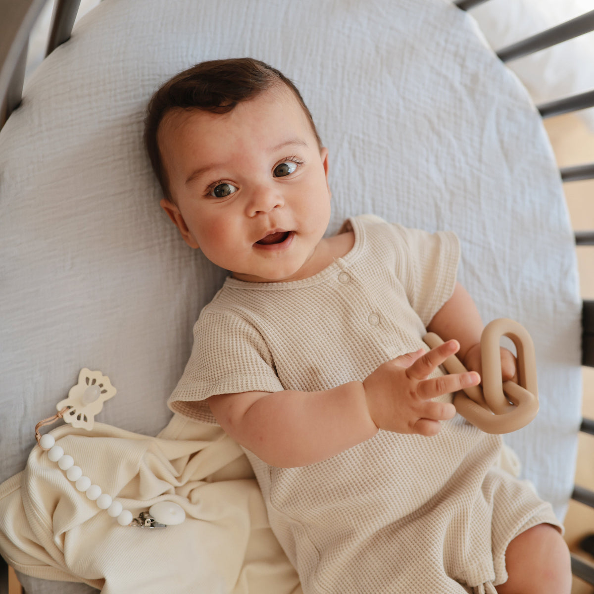 Ribbed Baby Blanket - The Baby Penguin