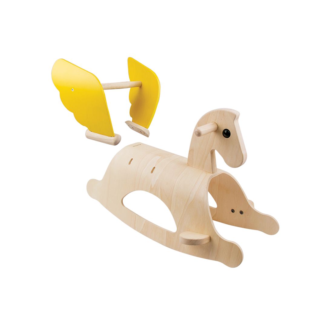 PlanToys Wooden Rocking Pegasus