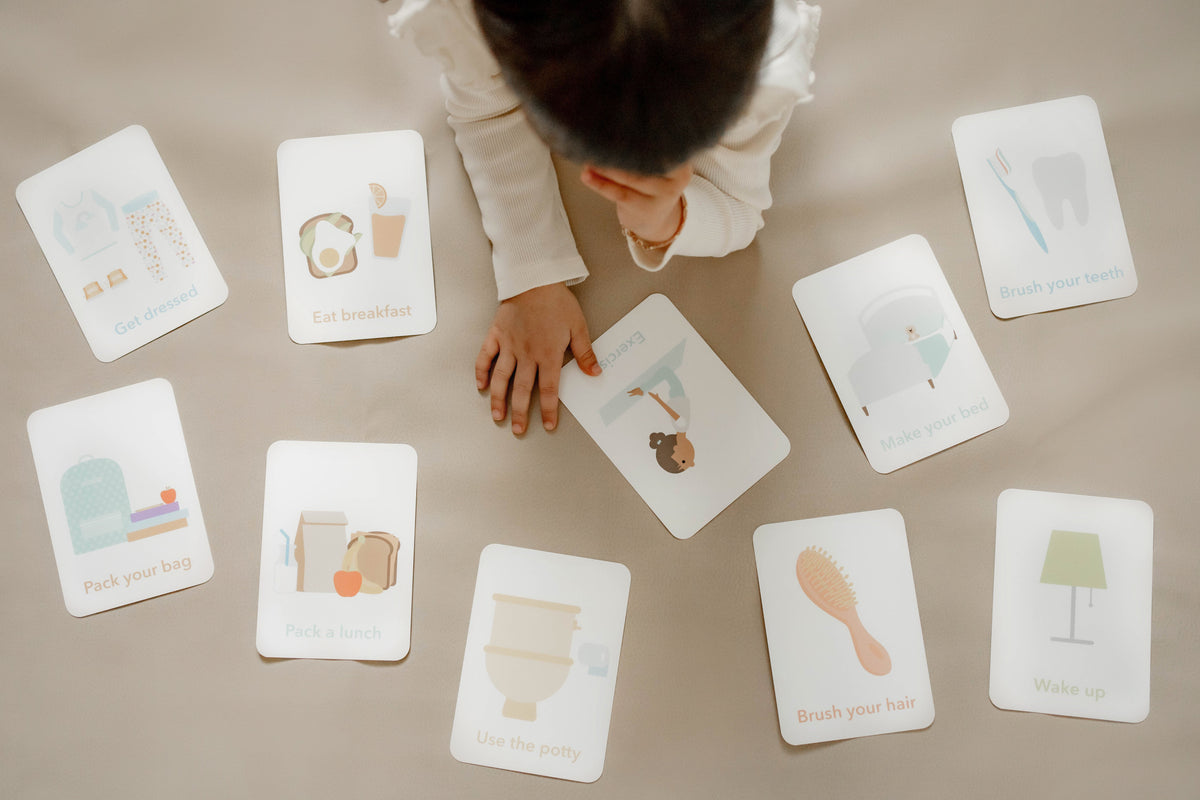 Routines Flashcards Bundle - The Baby Penguin
