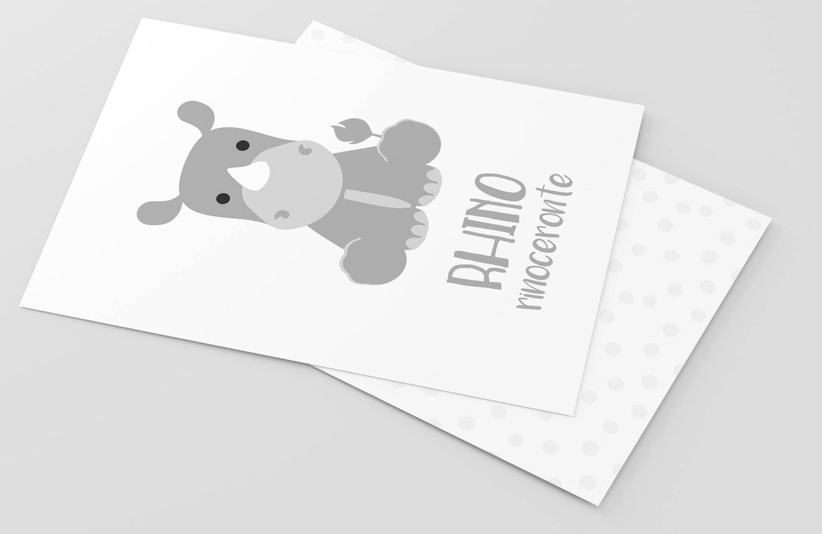 Safari Animal Flashcards - The Baby Penguin