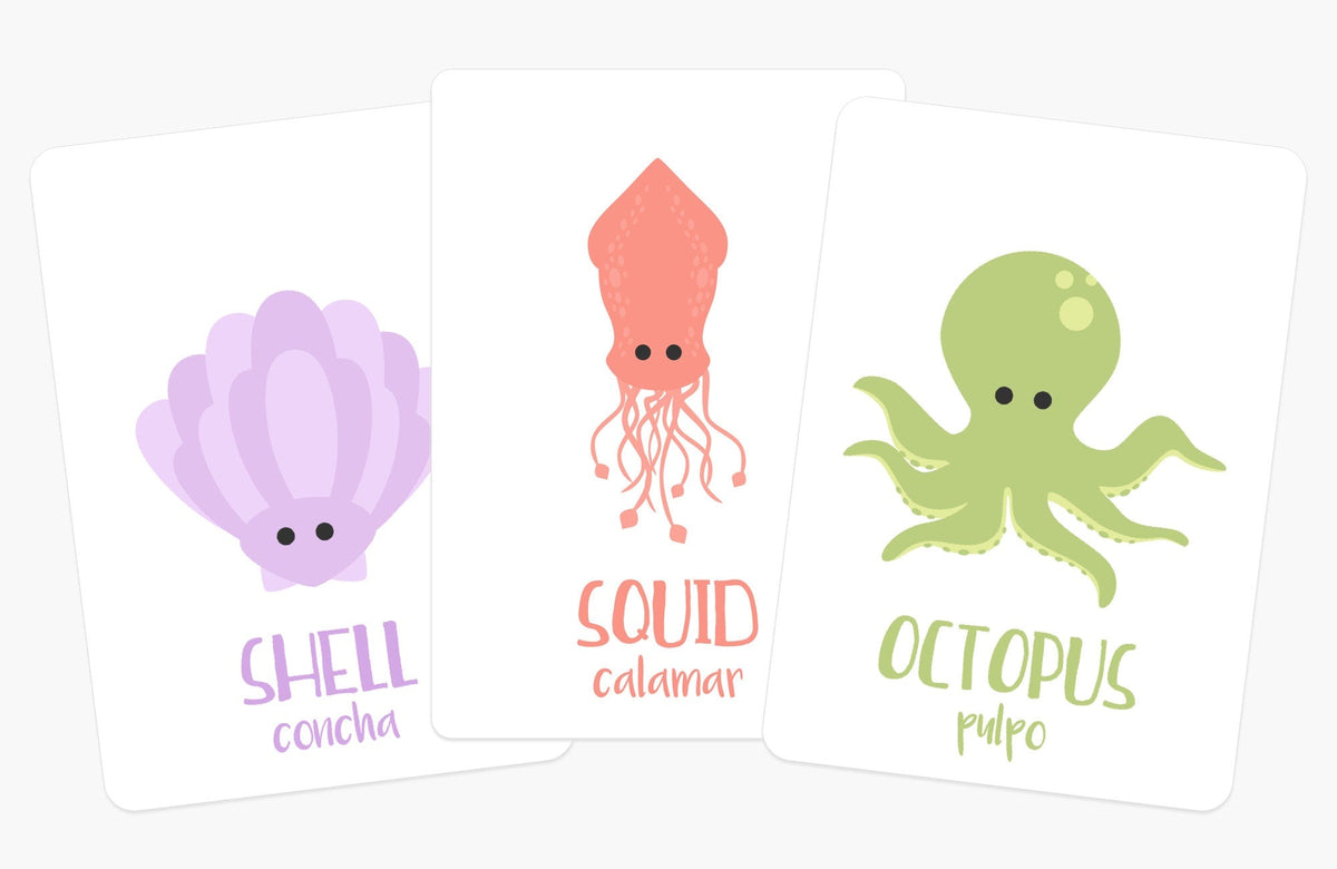 Sea Animals Flashcards - The Baby Penguin