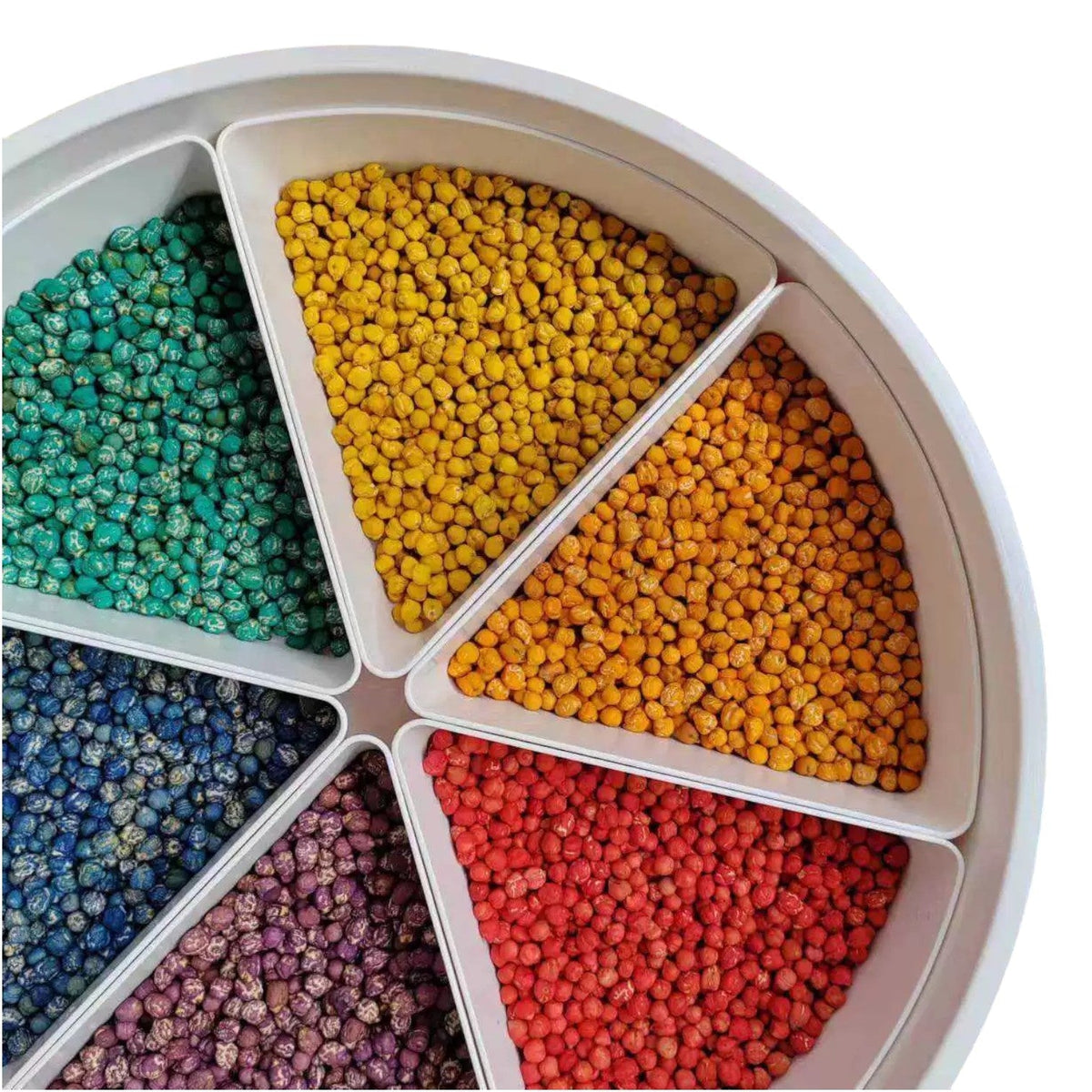 Sensory Play Tray with 6 Compartments & Lid – additional product photo 4