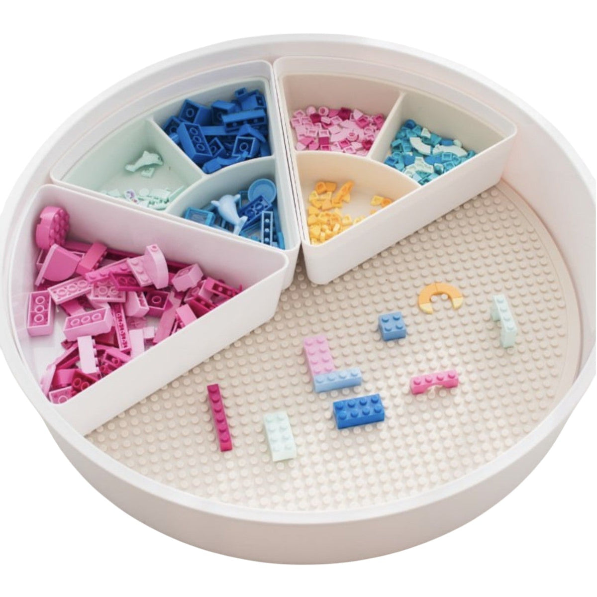 Sensory Play Tray with 6 Compartments & Lid – additional product photo 12