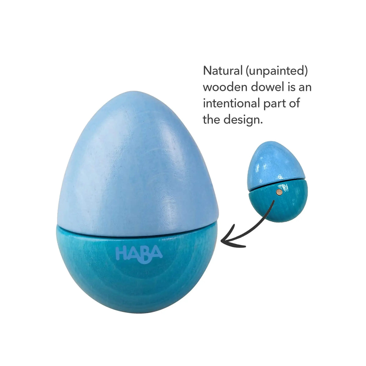 Set of 5 Wooden Musical Eggs | Musical | The Baby Penguin