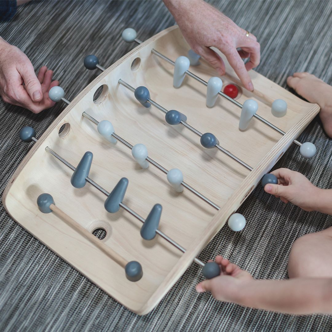 PlanToys Wooden Tabletop Soccer Game