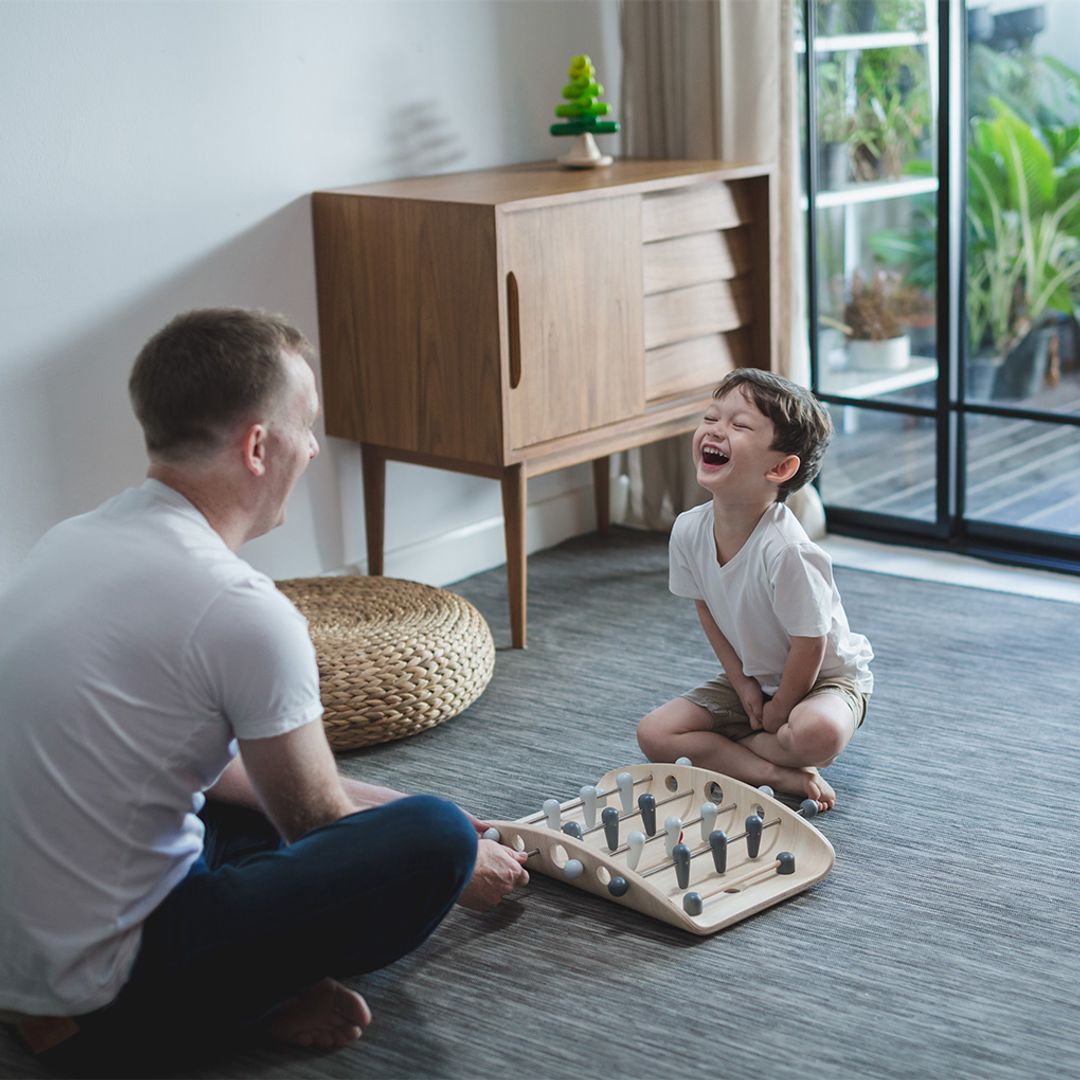 PlanToys Wooden Tabletop Soccer Game