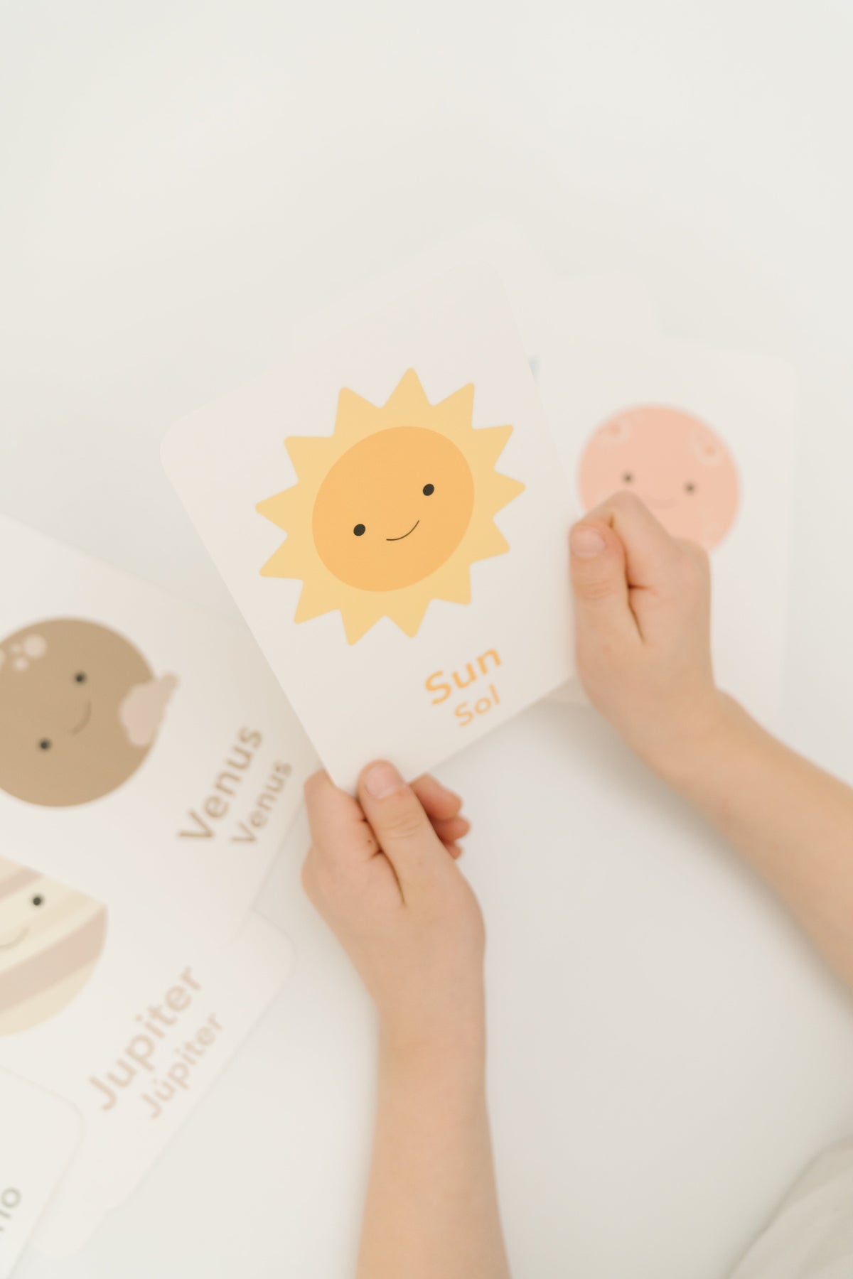 Space Planet Flashcards - The Baby Penguin