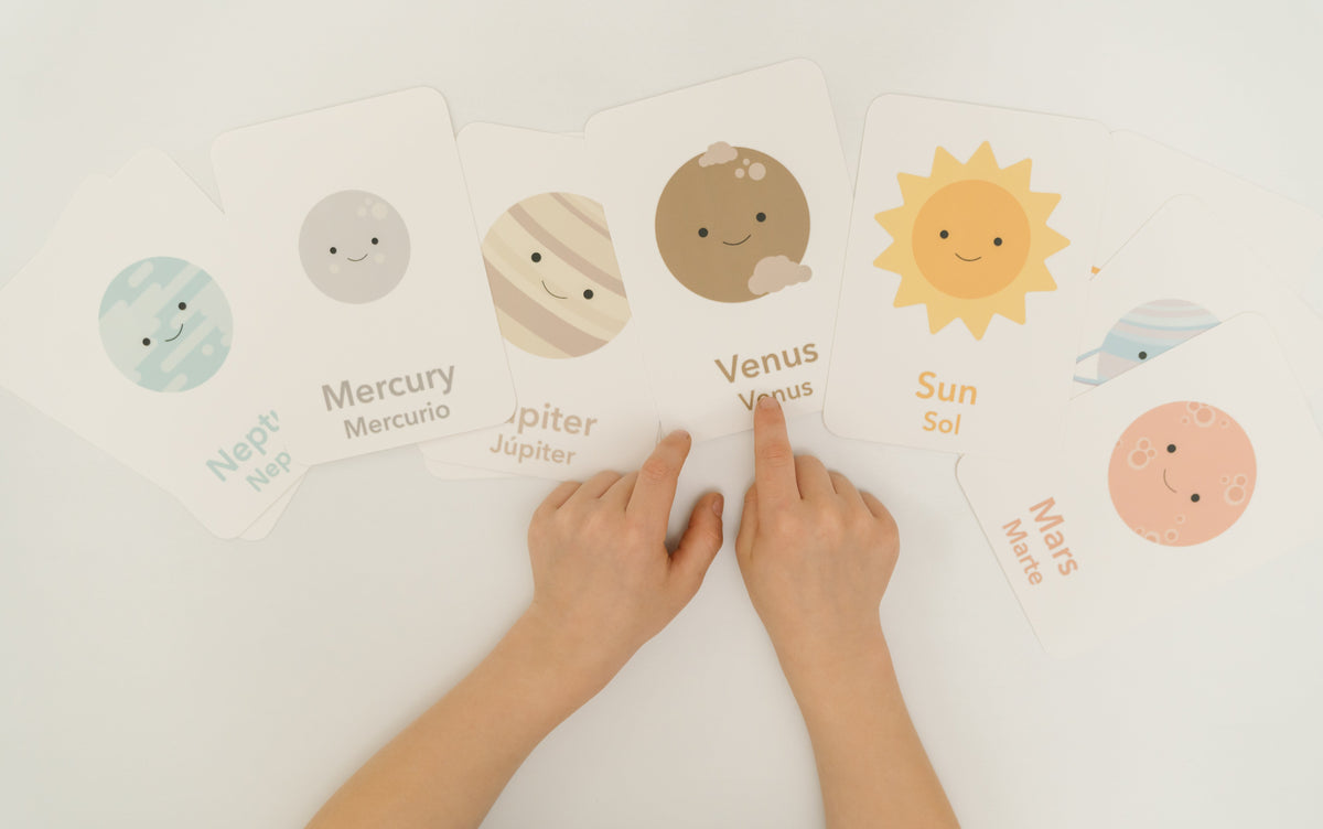 Space Planet Flashcards - The Baby Penguin