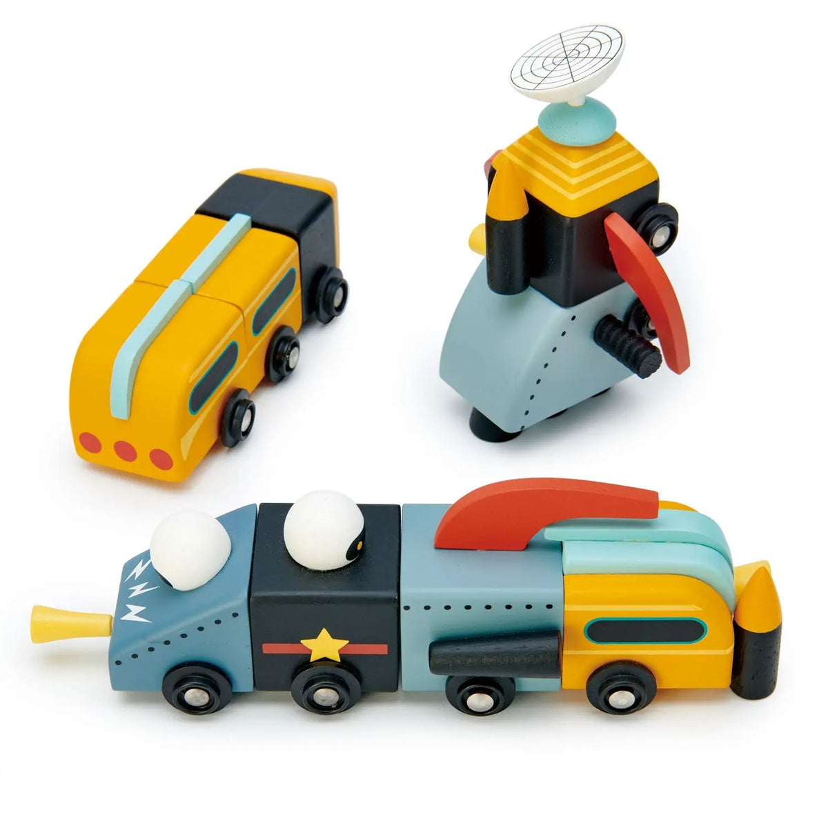 Tender Leaf Space Race Buildable Wooden Vehicles