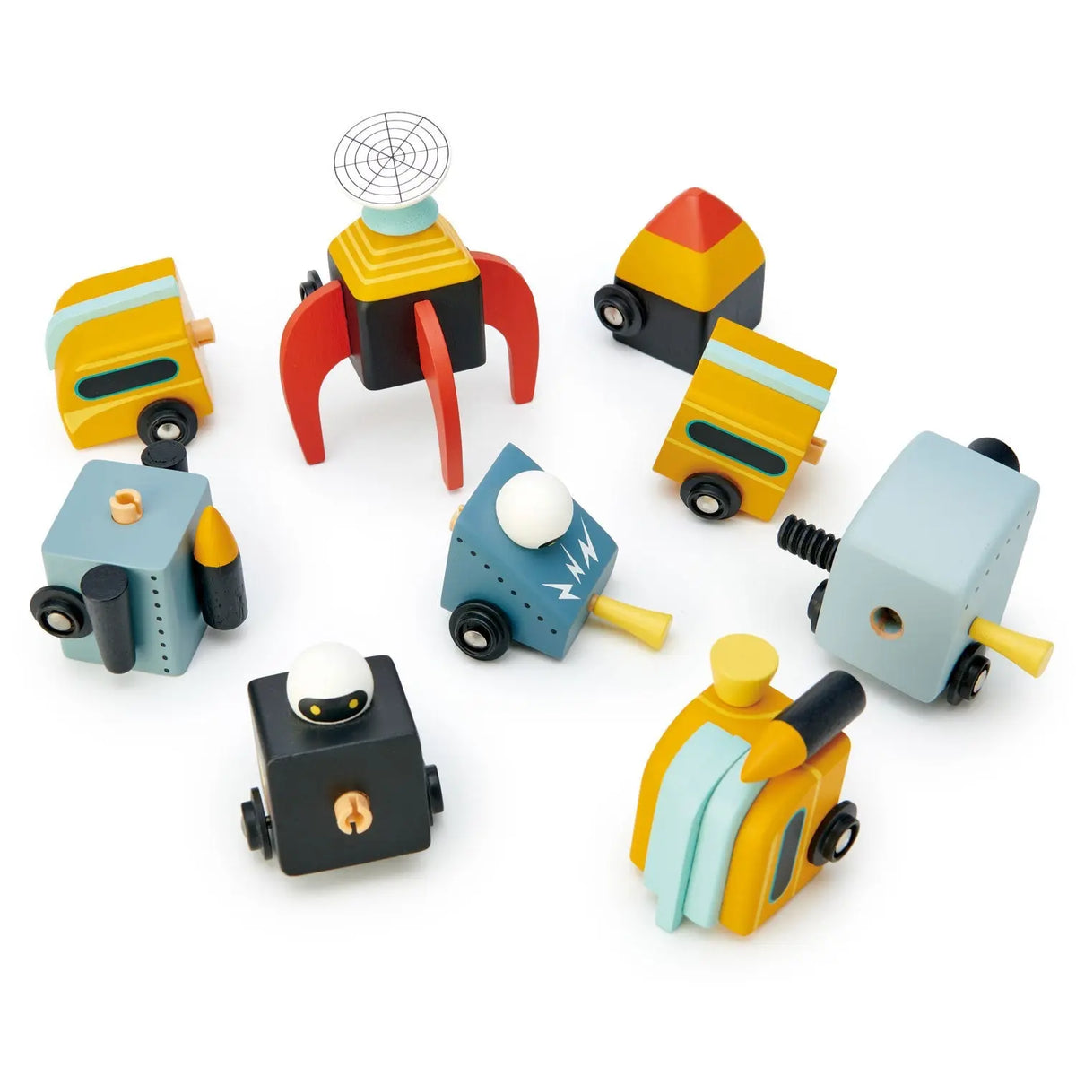 Tender Leaf Space Race Buildable Wooden Vehicles