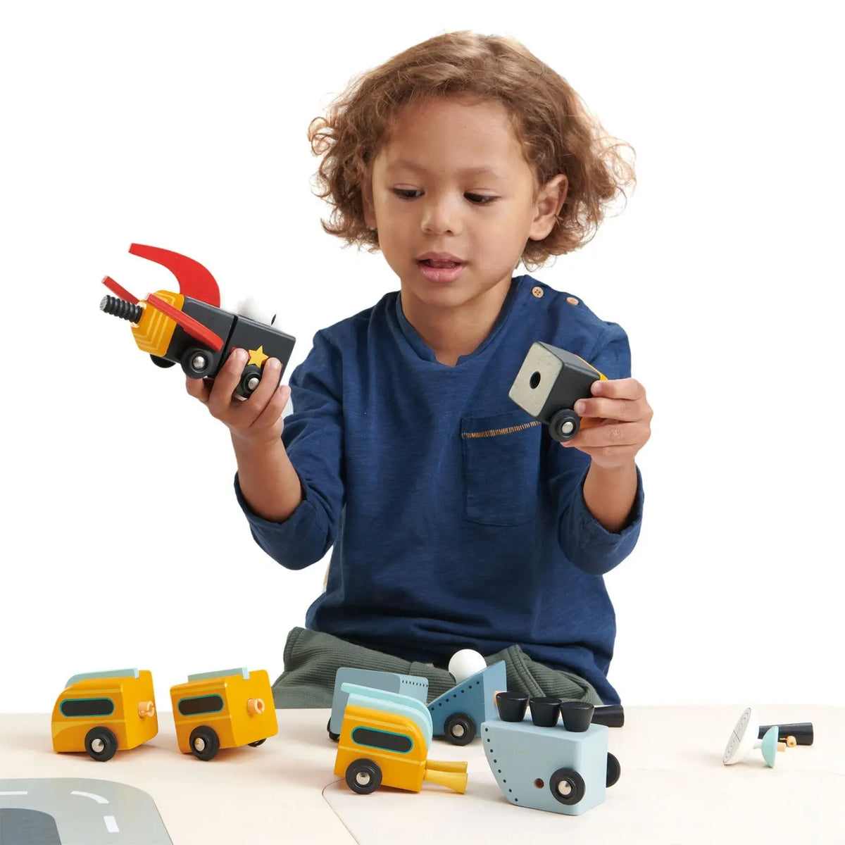 Tender Leaf Space Race Buildable Wooden Vehicles