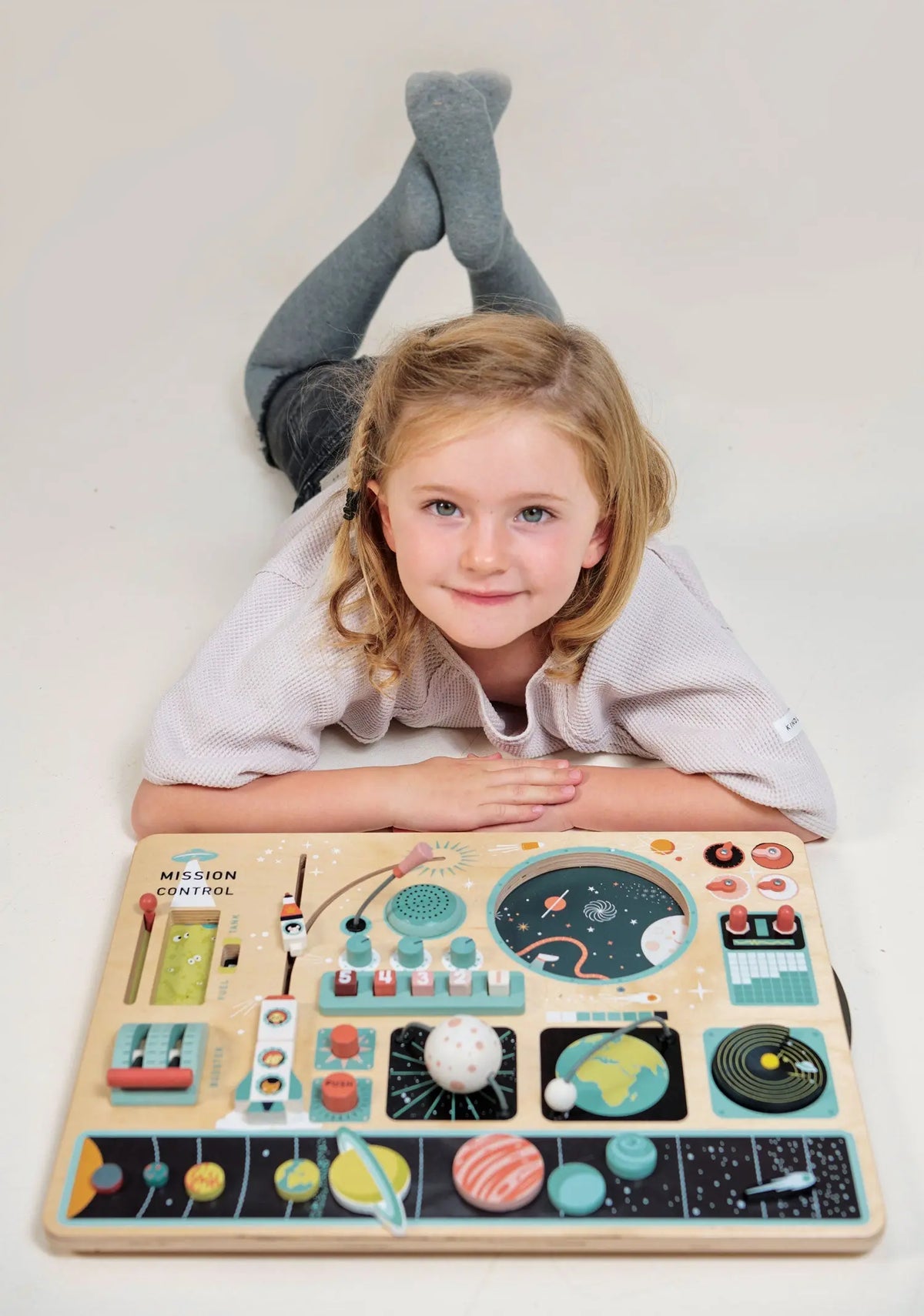 Tender Leaf Space Station Wooden Activity Board