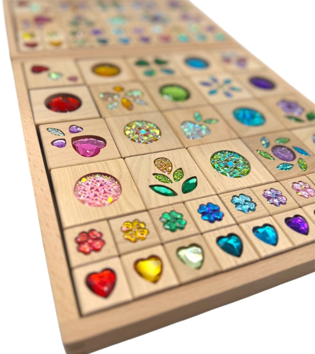 Sparkle Garden Gem Blocks – 30- or 40-Piece Set by Green Elephant Home and Toys – alternate view 6