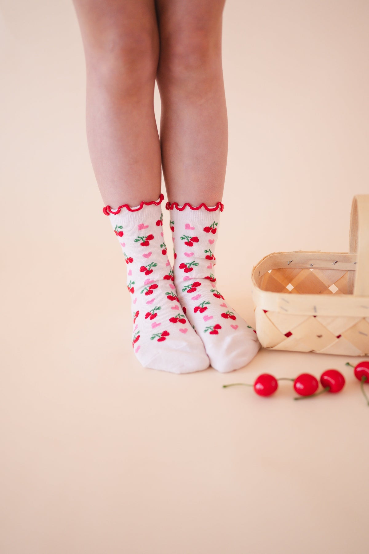 Sweet Cherry Sock - The Baby Penguin