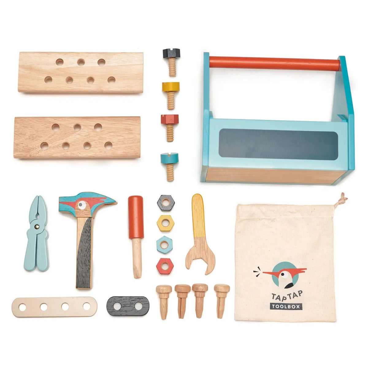 Tender Leaf Tap Tap Wooden Tool Box