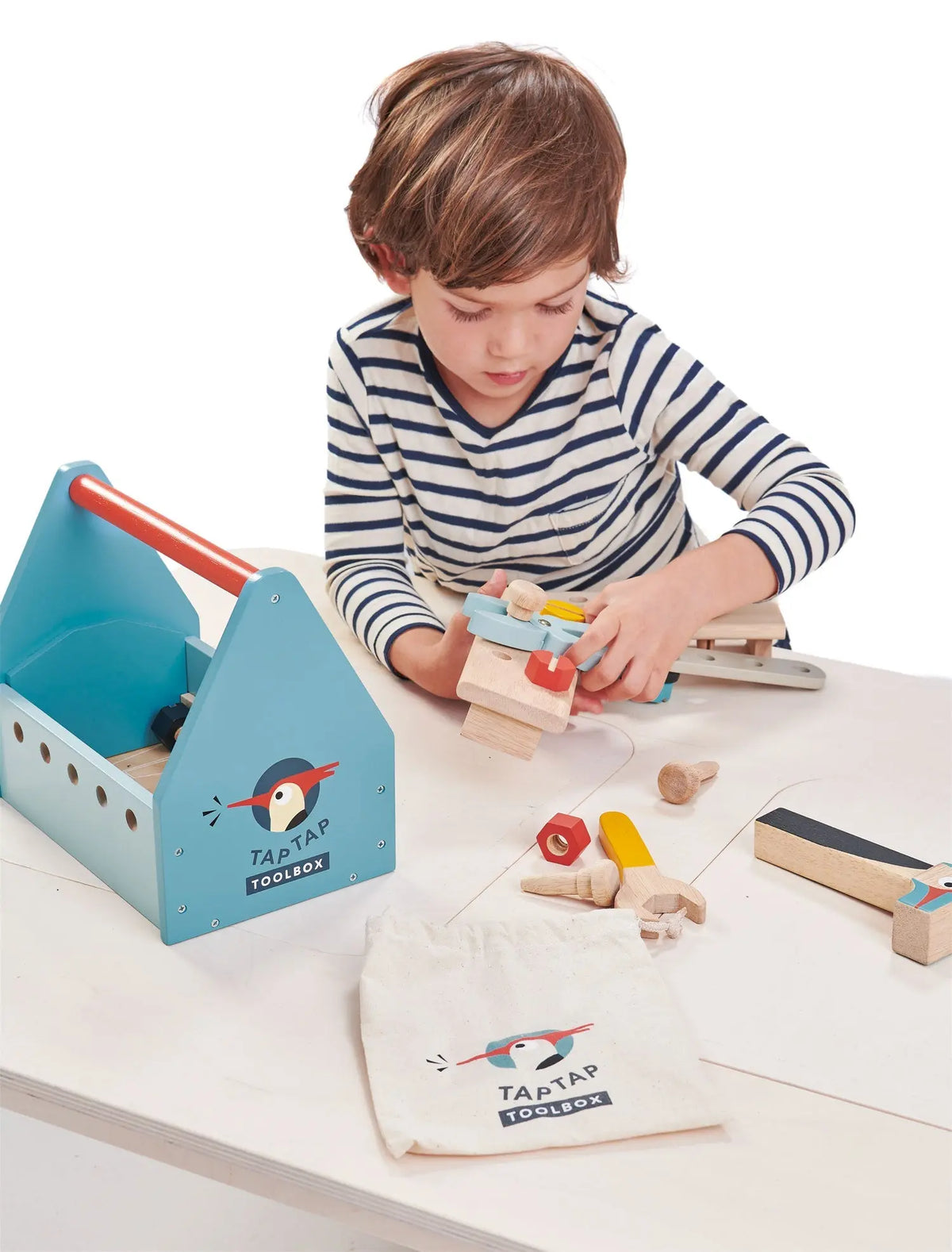 Tender Leaf Tap Tap Wooden Tool Box