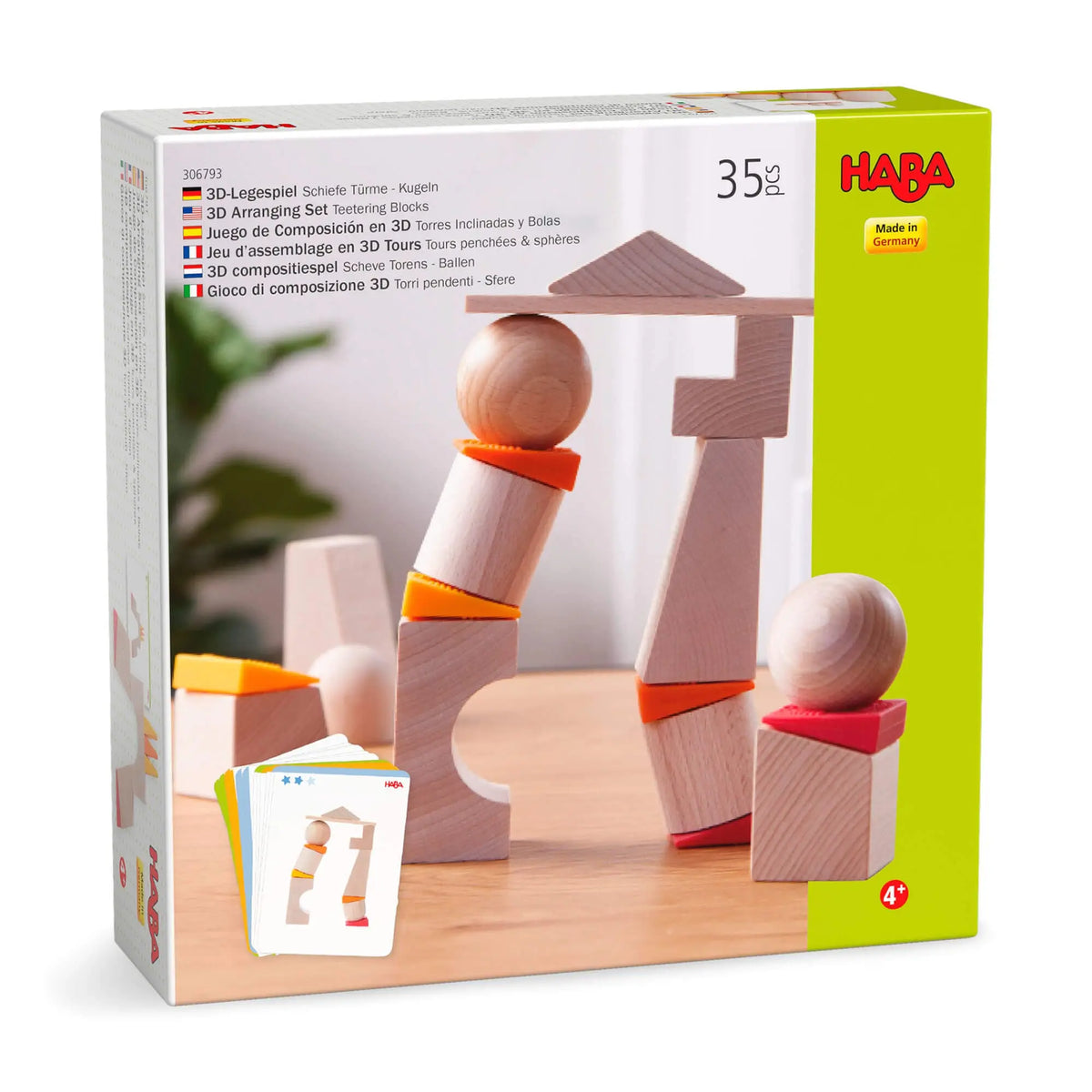 Teetering Towers Wooden Blocks | Blocks | The Baby Penguin