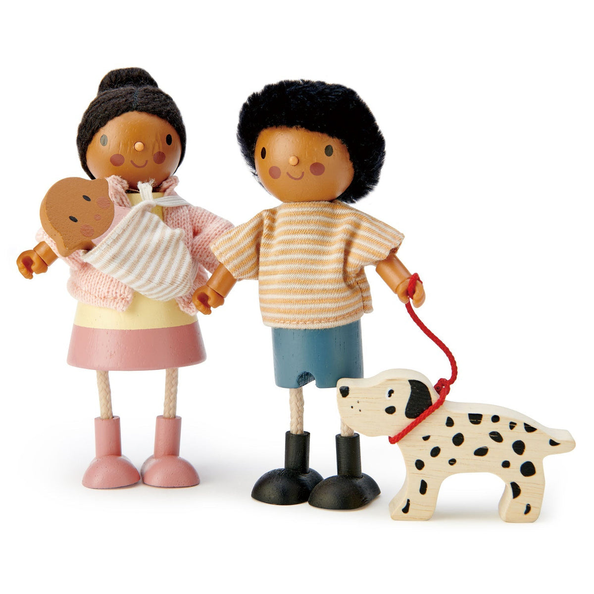 Tender Leaf Forrester Wooden Doll Family Collection