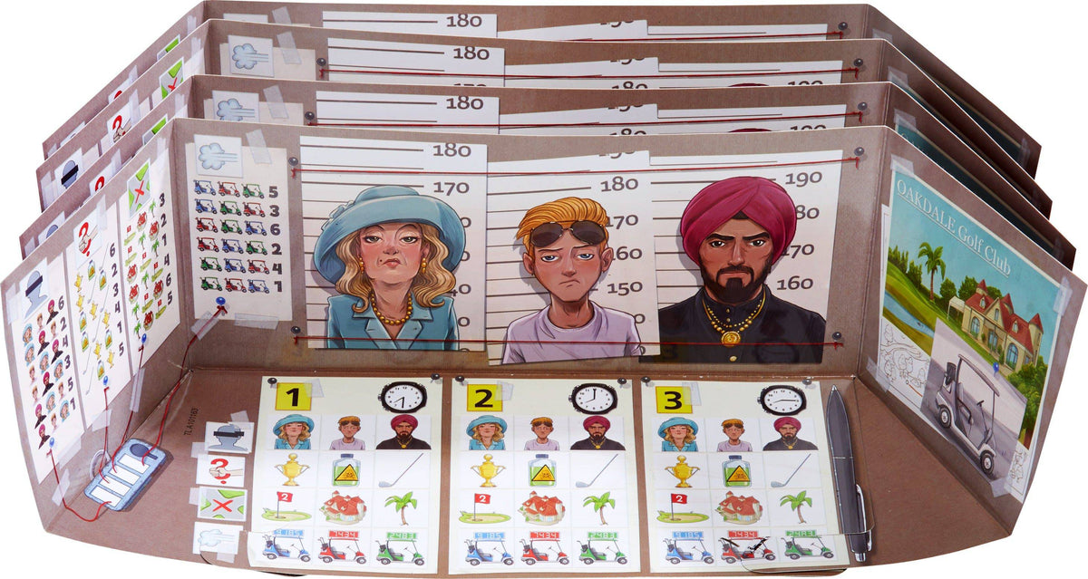 The Key: Murder at the Oakdale Club | Strategy Games | The Baby Penguin