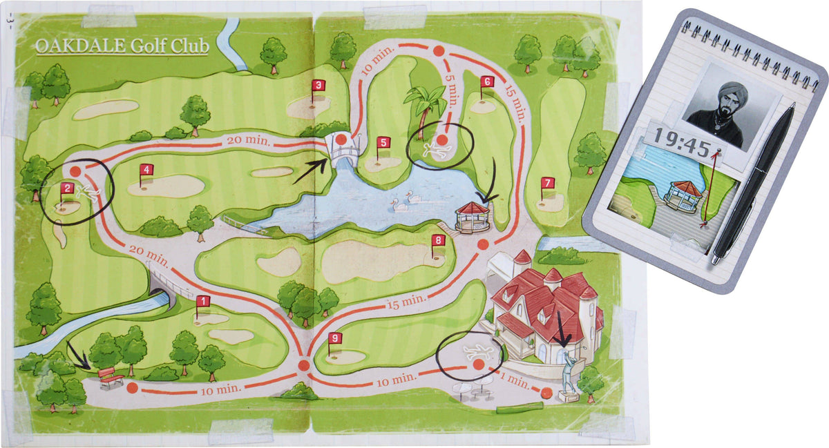 The Key: Murder at the Oakdale Club | Strategy Games | The Baby Penguin