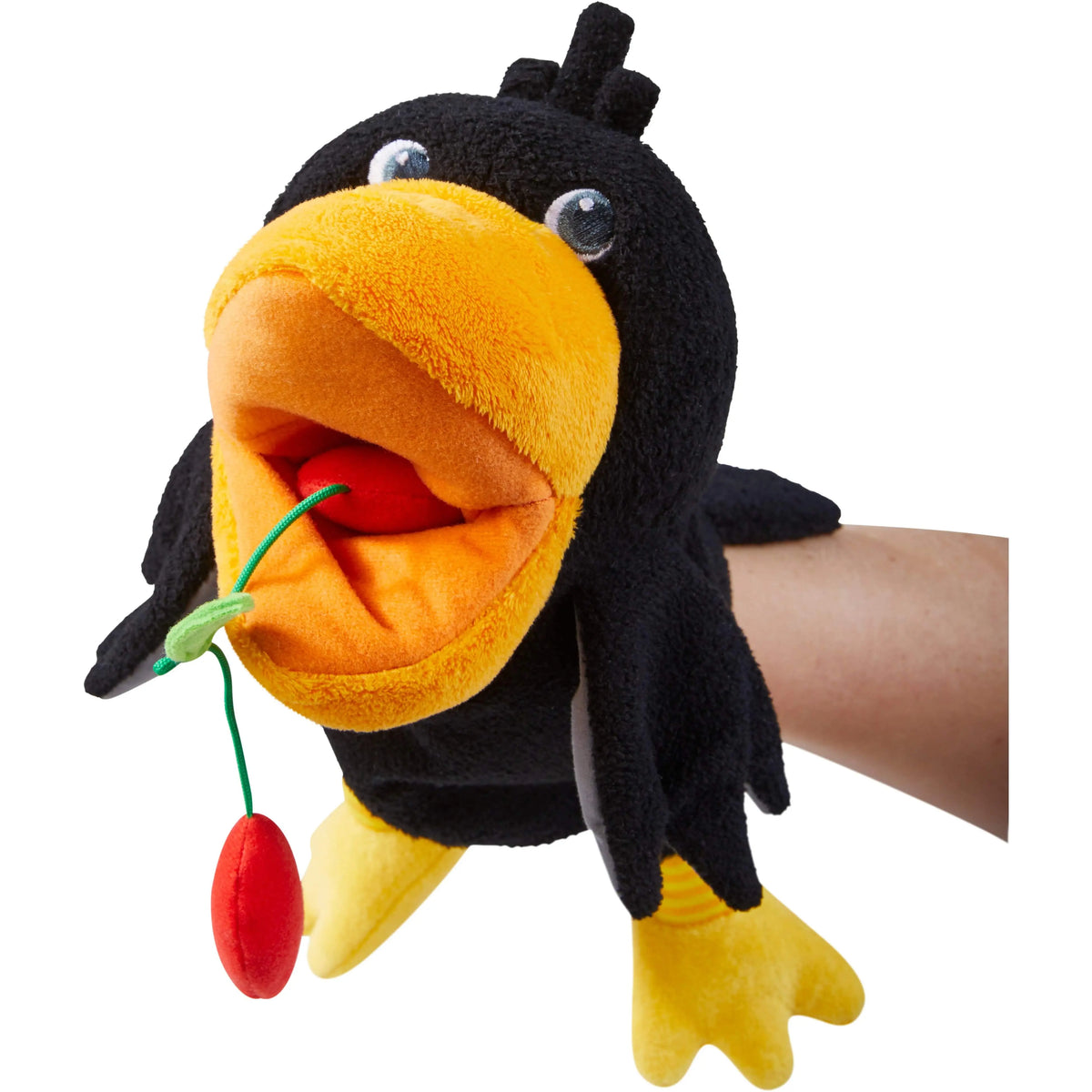 Theo the Raven Glove Puppet | Puppets & Theater | The Baby Penguin