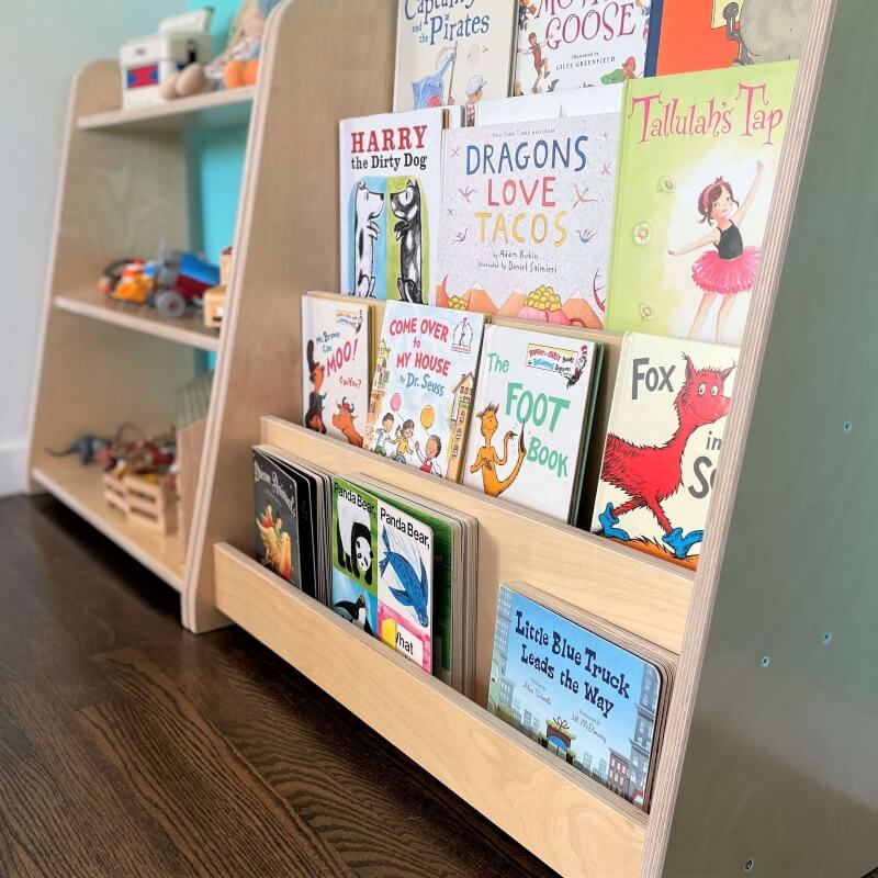Tiered Montessori Bookshelf - The Baby Penguin