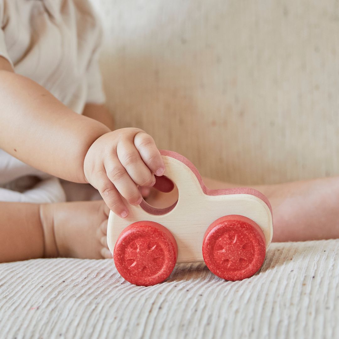 PlanToys Timber Trail Cruiser Wooden Baby Car