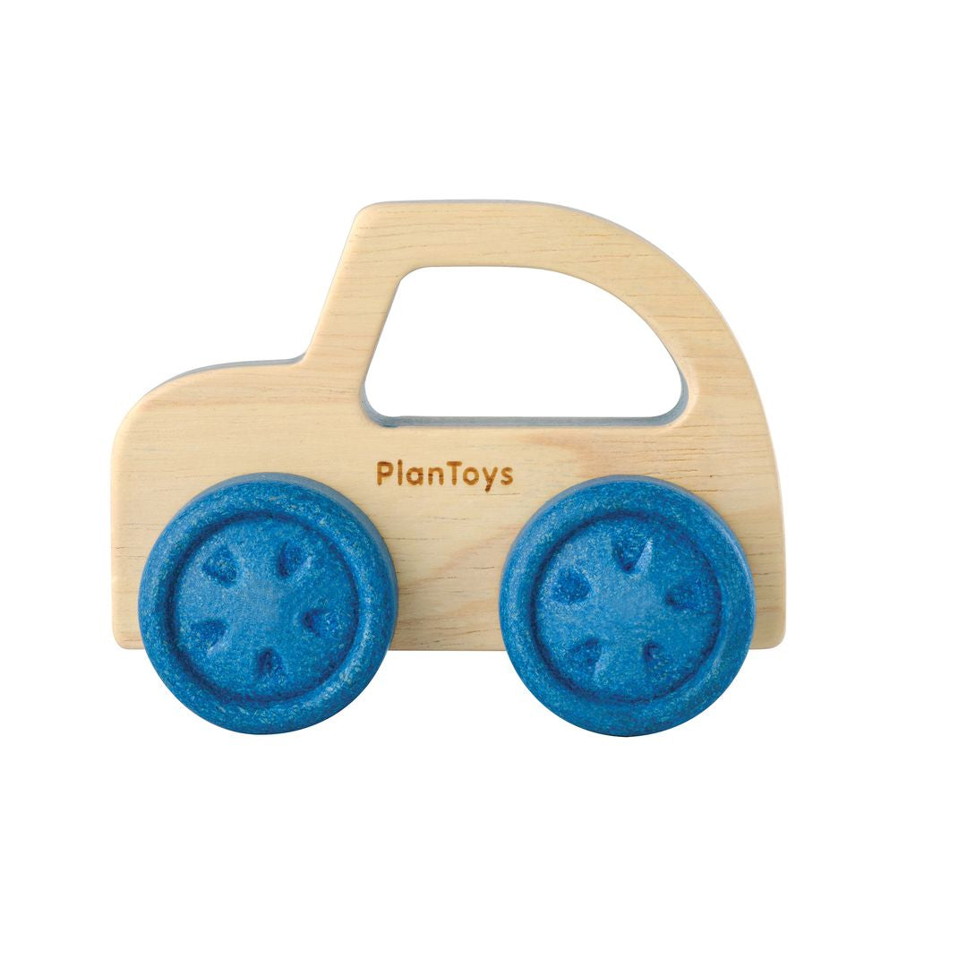 PlanToys Timber Trail EV Wooden Baby Car