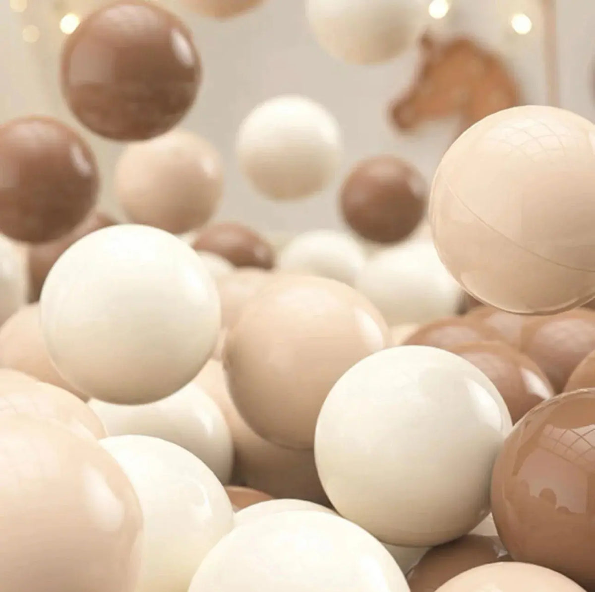 Tiny Land® Ocean Ball - 200 pcs with Varied Colors | Ball Pit Accessories | The Baby Penguin
