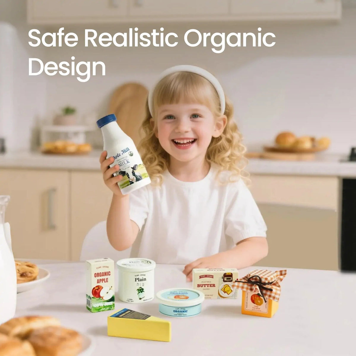Tiny Land® Organic Dairy Pack - Pretend Play - The Baby Penguin