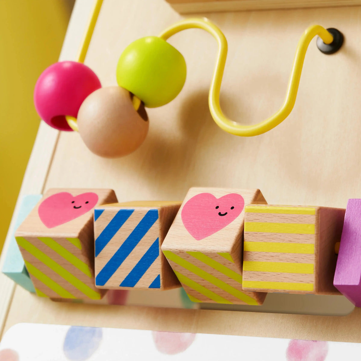 Tiny Land® Premium Natural Wooden Activity Walker | baby walker | The Baby Penguin