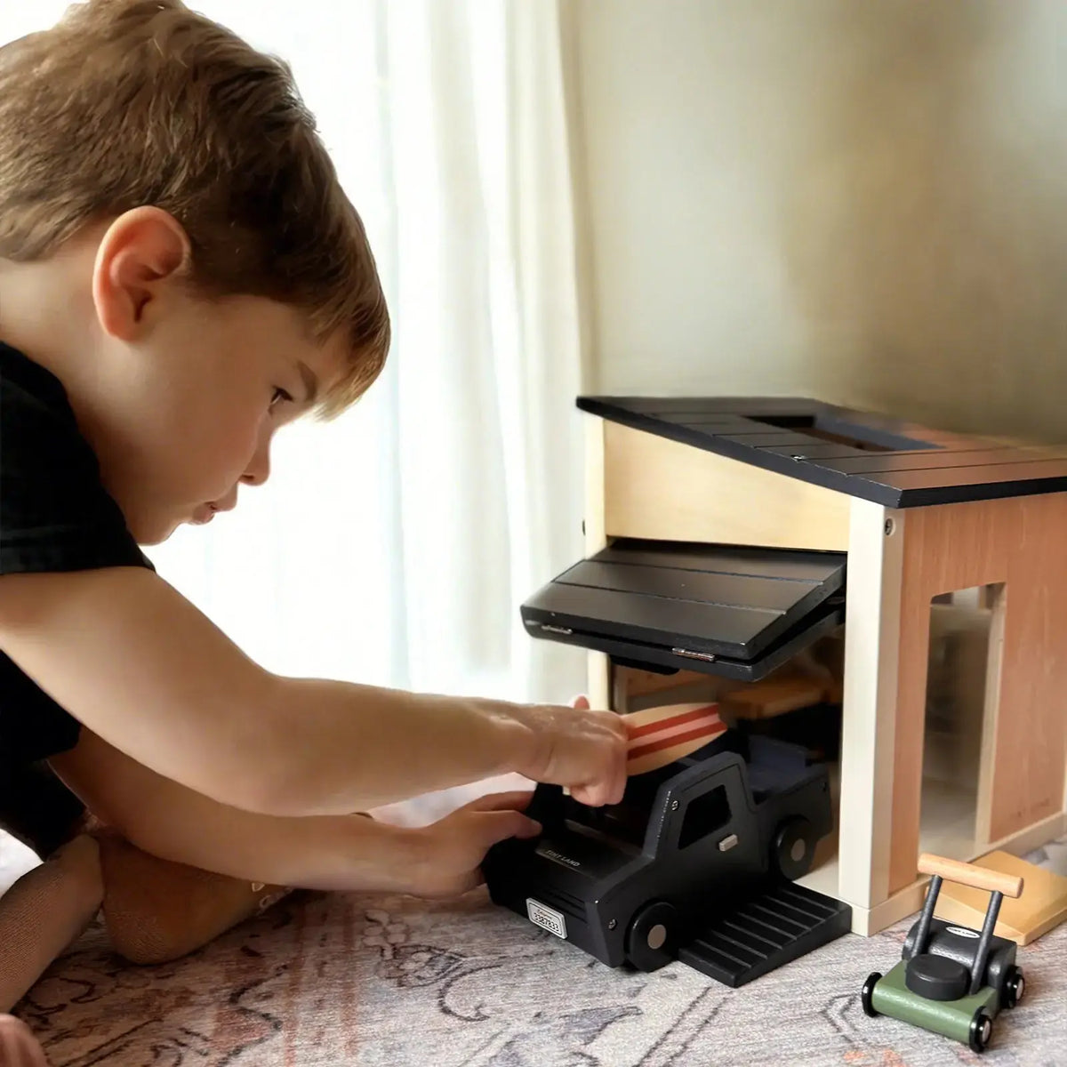 Tiny Land® Wooden Dollhouse - Garage | | The Baby Penguin