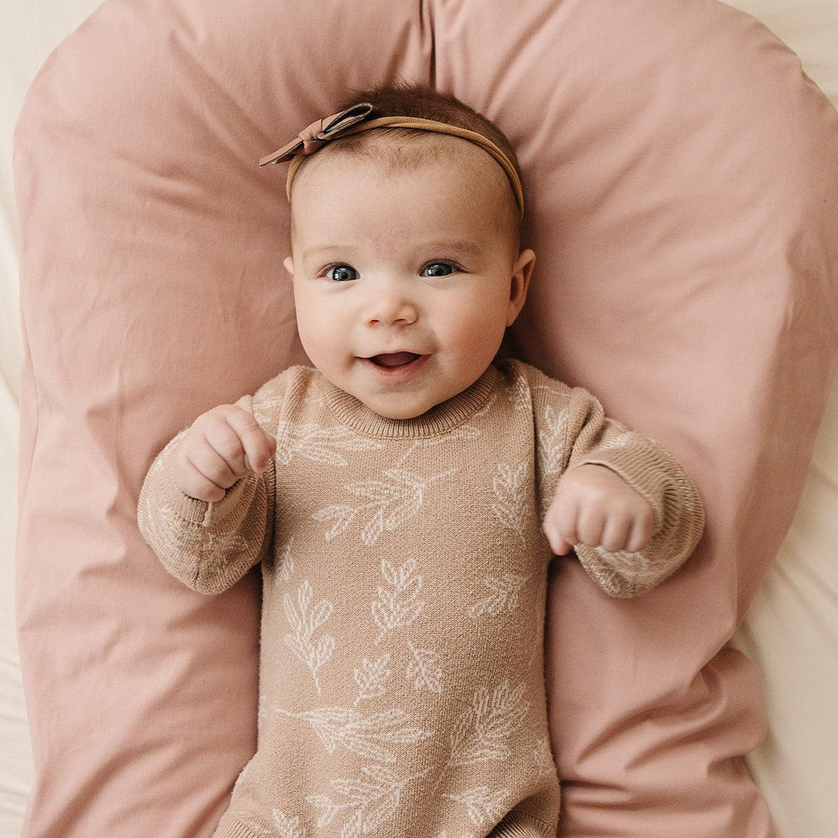 Toddler Lounger Covers - Blush - The Baby Penguin