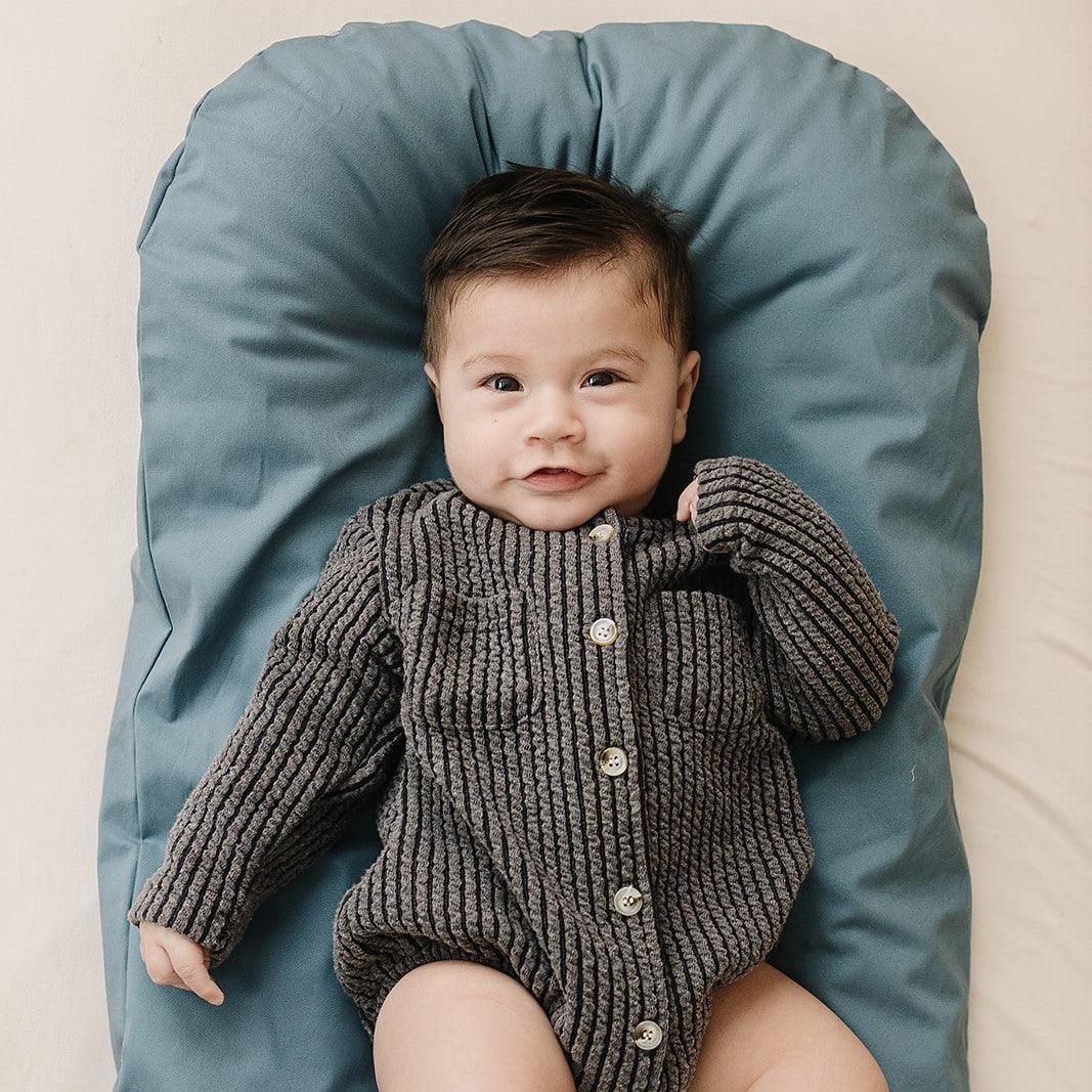 Toddler Lounger Covers - Stone - The Baby Penguin