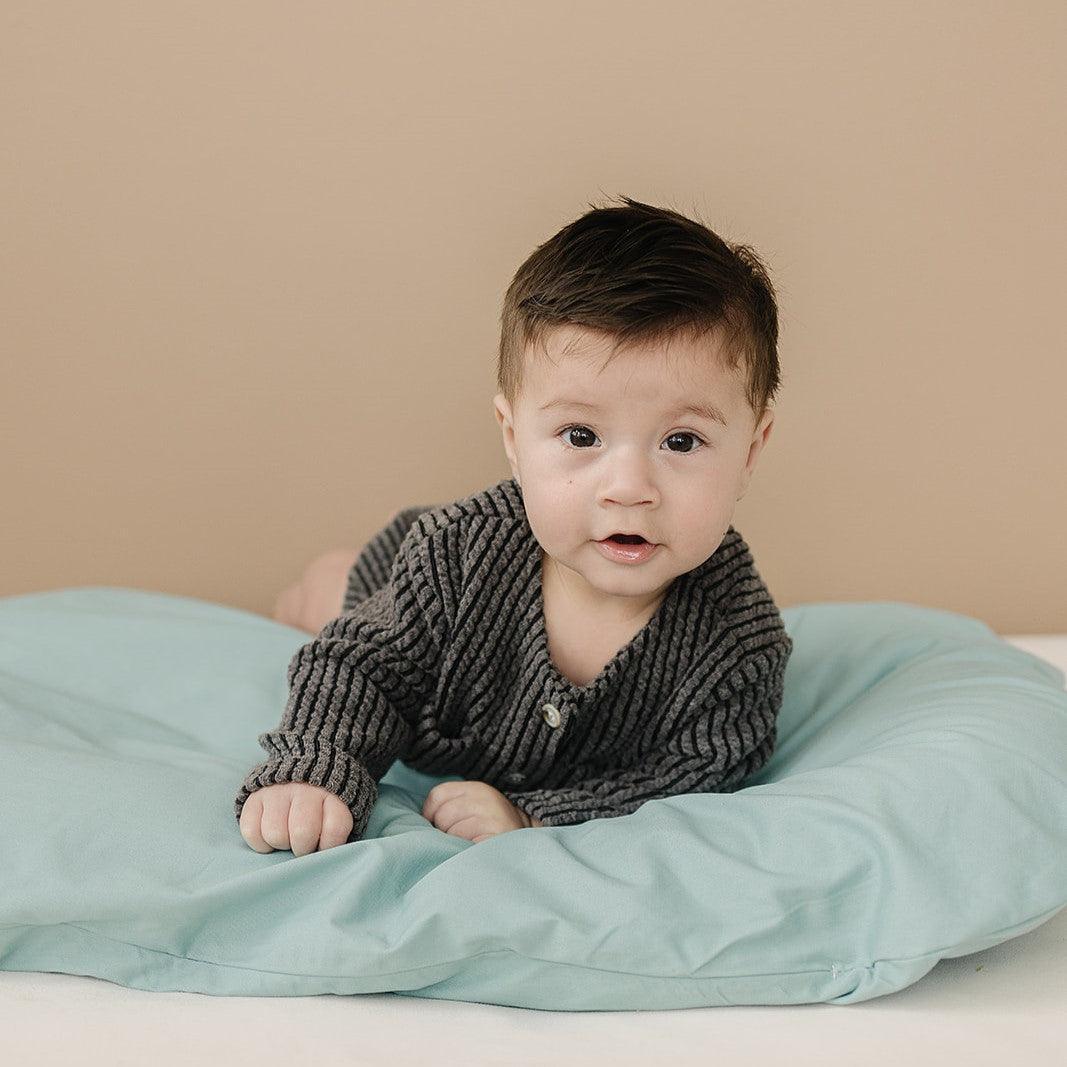 Toddler Lounger Covers - Stone - The Baby Penguin