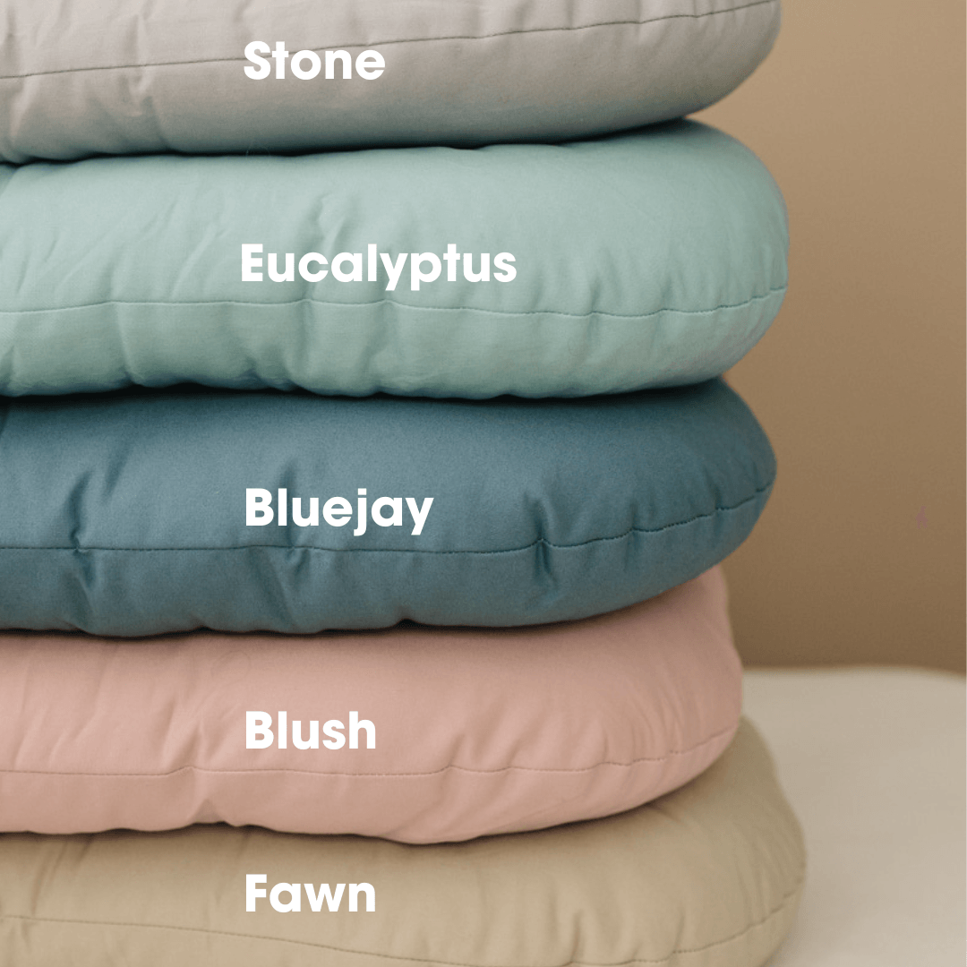 Toddler Lounger Pillow - Eucalyptus - The Baby Penguin