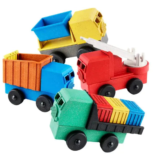 Luke's Toy Factory Preschool Truck Set – 4 Pack by Luke's Toy Factory – product image 3