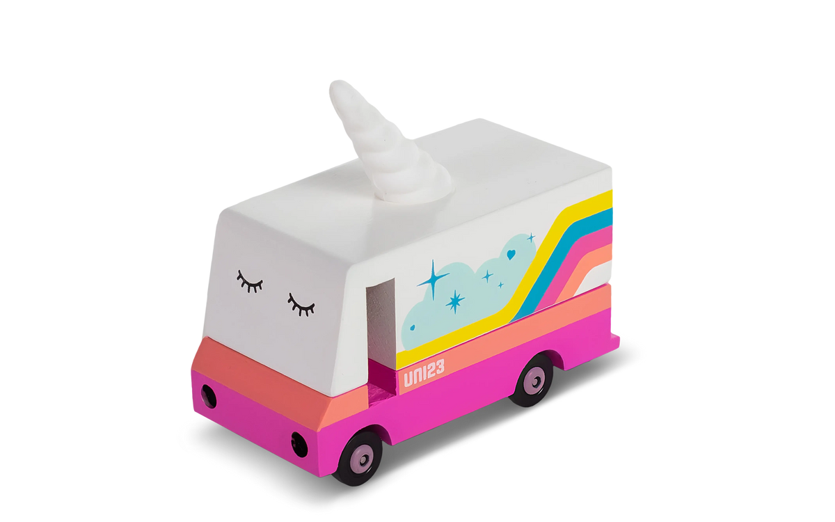 Unicorn Van | Vans | The Baby Penguin