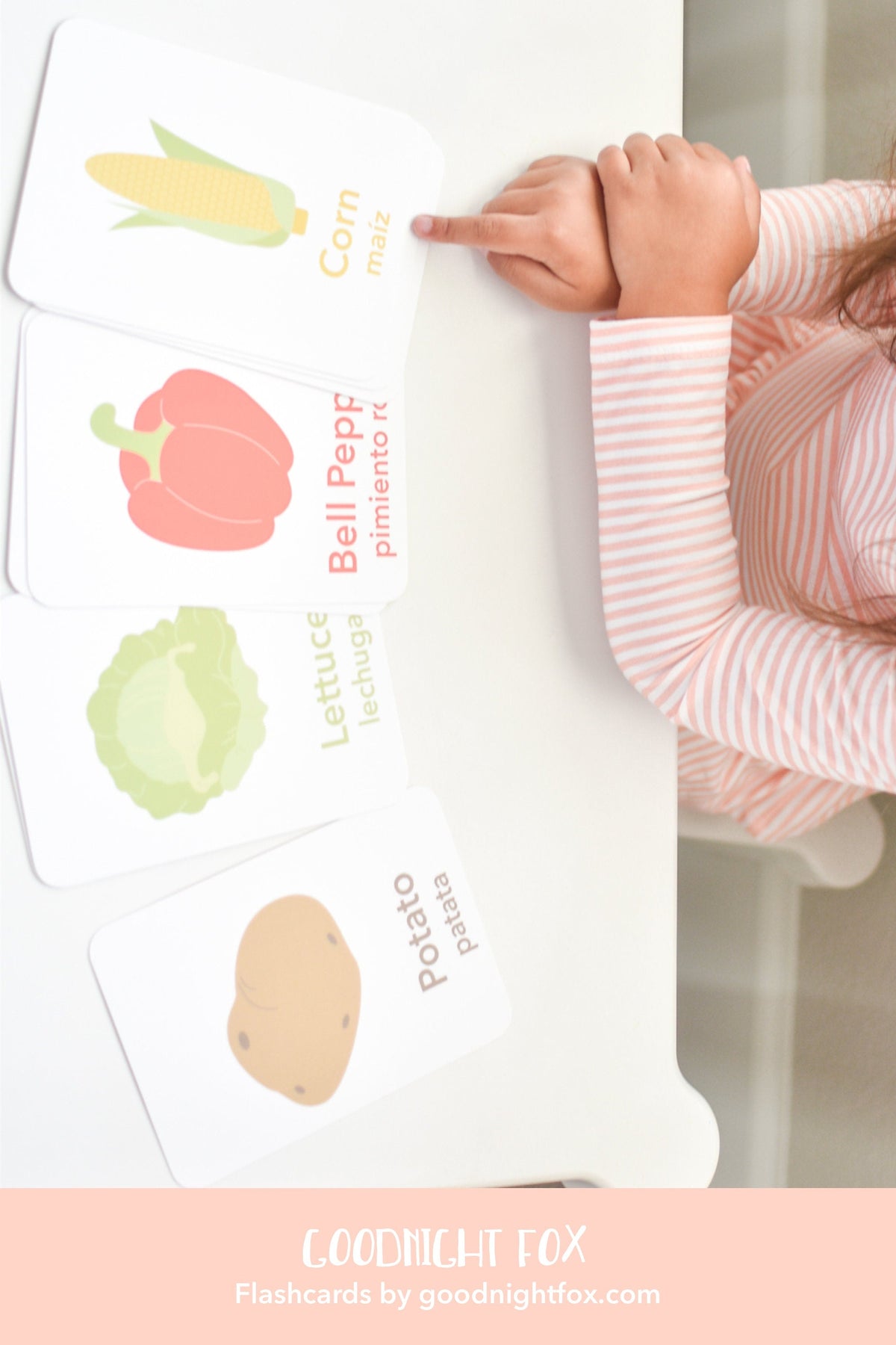 Vegetable Flashcards - The Baby Penguin