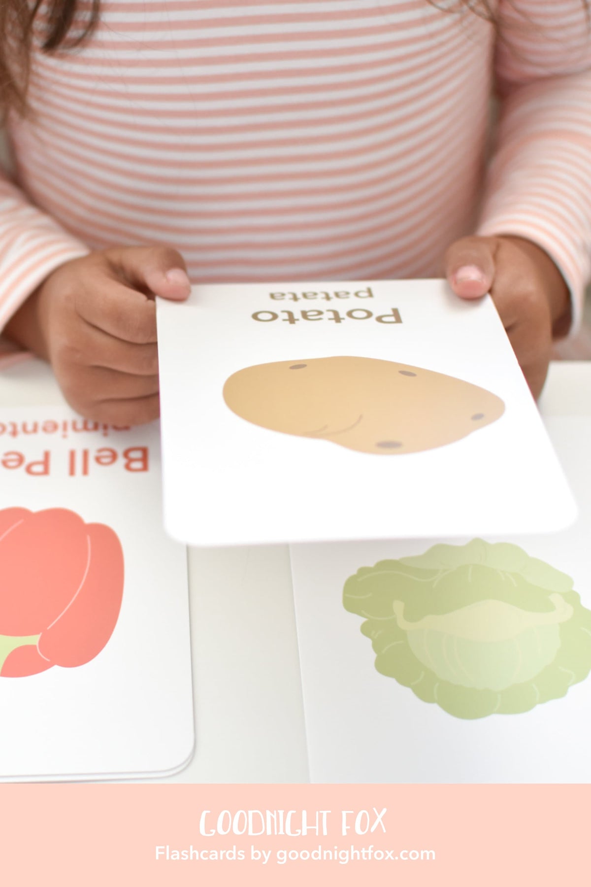 Vegetable Flashcards - The Baby Penguin