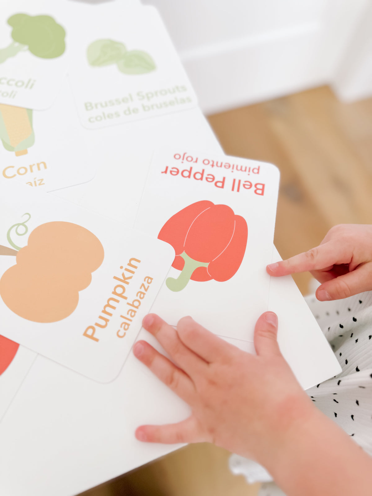 Vegetable Flashcards - The Baby Penguin