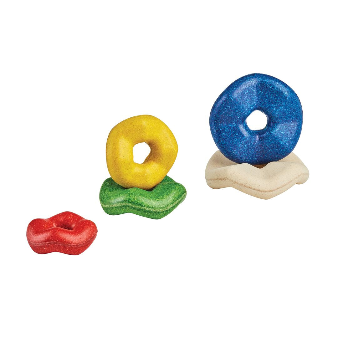 PlanToys Wooden Wave Stacker