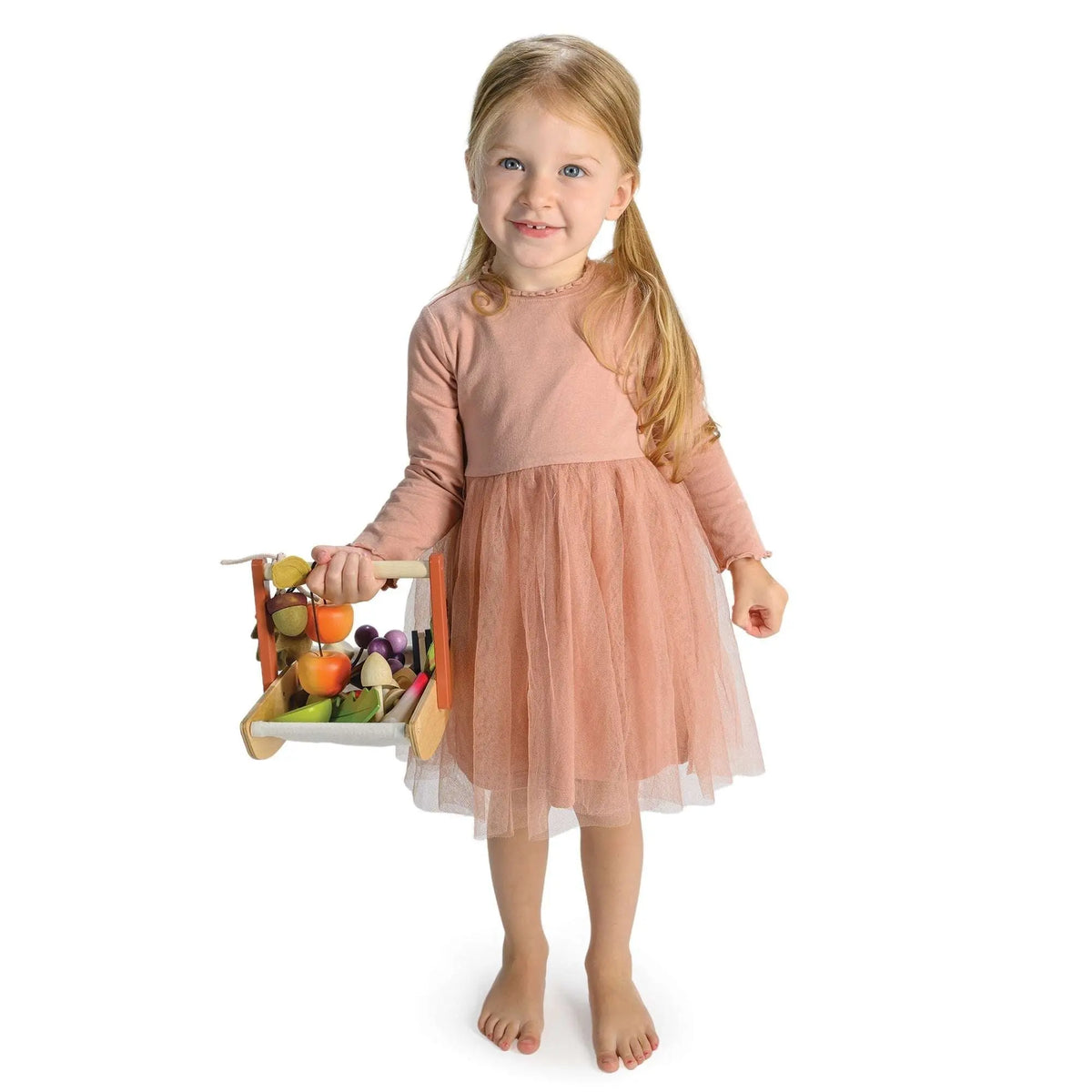 Tender Leaf Wild Wood Foraging Trug Pretend Play Set