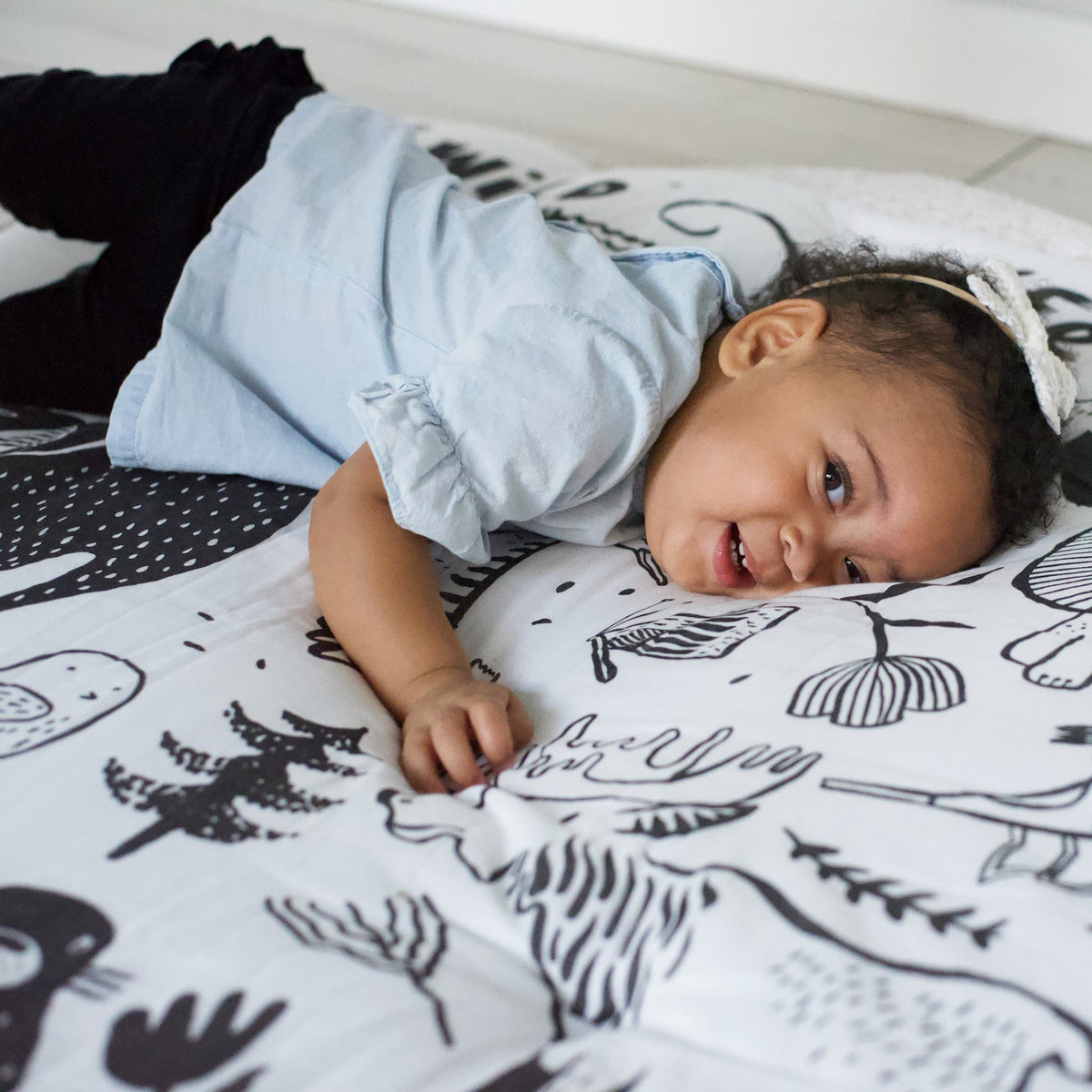 Wildlife Reversible Playmat - The Baby Penguin