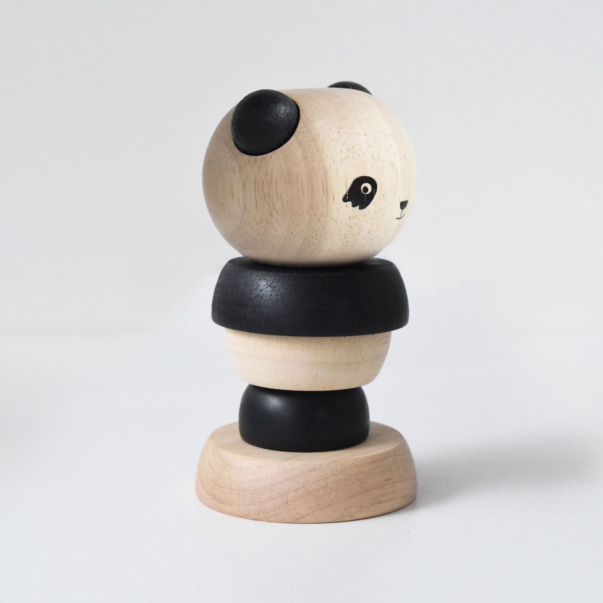 Wood Stacker - Panda - The Baby Penguin