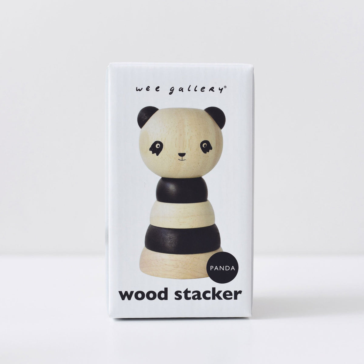 Wood Stacker - Panda - The Baby Penguin