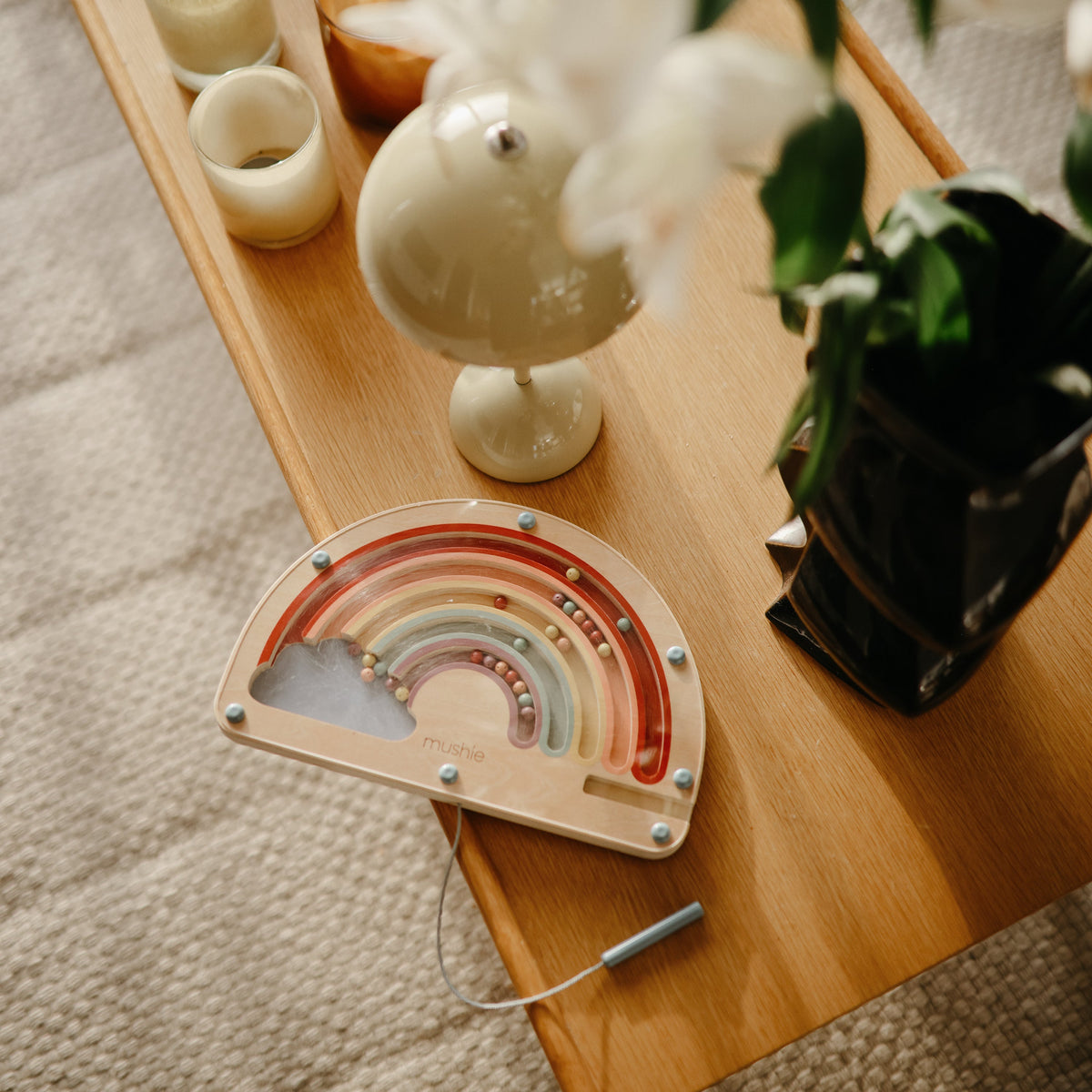 Wooden Magnetic Rainbow Maze - The Baby Penguin