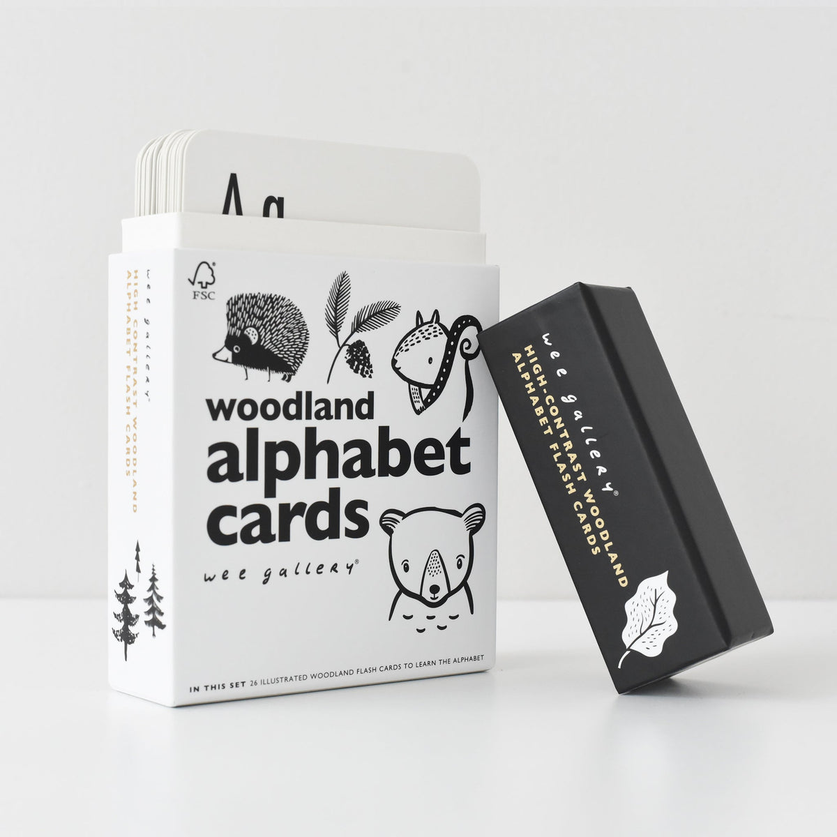 Woodland Alphabet Cards - The Baby Penguin