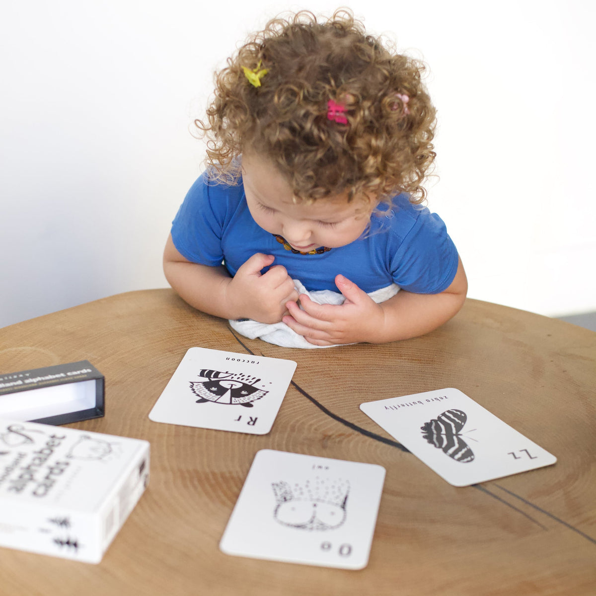 Woodland Alphabet Cards - The Baby Penguin